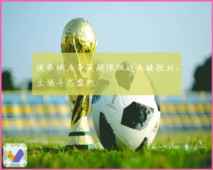 埃弗顿力争英超保级战关键胜利，主场斗志盎然