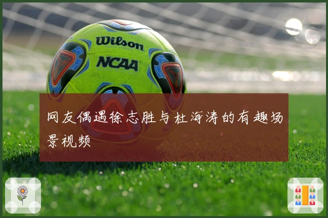 网友偶遇徐志胜与杜海涛的有趣场景视频