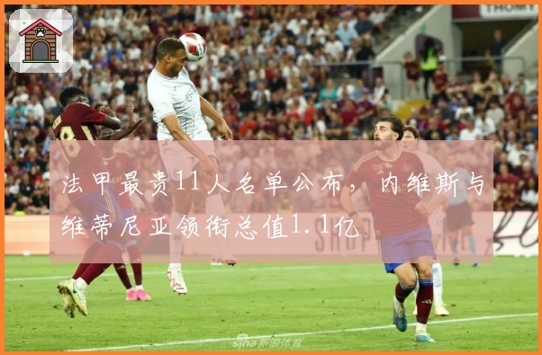 法甲最贵11人名单公布，内维斯与维蒂尼亚领衔总值1.1亿